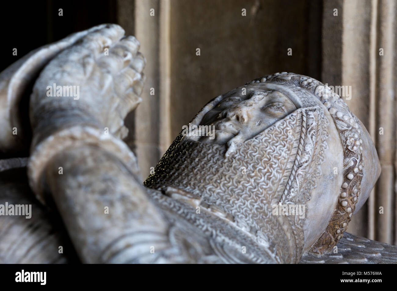 The Wilcote monument, St Mary`s Church, North Leigh, Oxfordshire